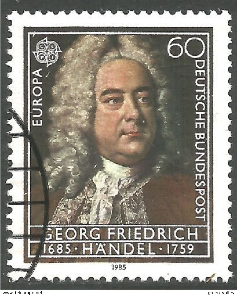 EU85-56a EUROPA CEPT 1985 Germany Georg Friedrich Handel - Musique