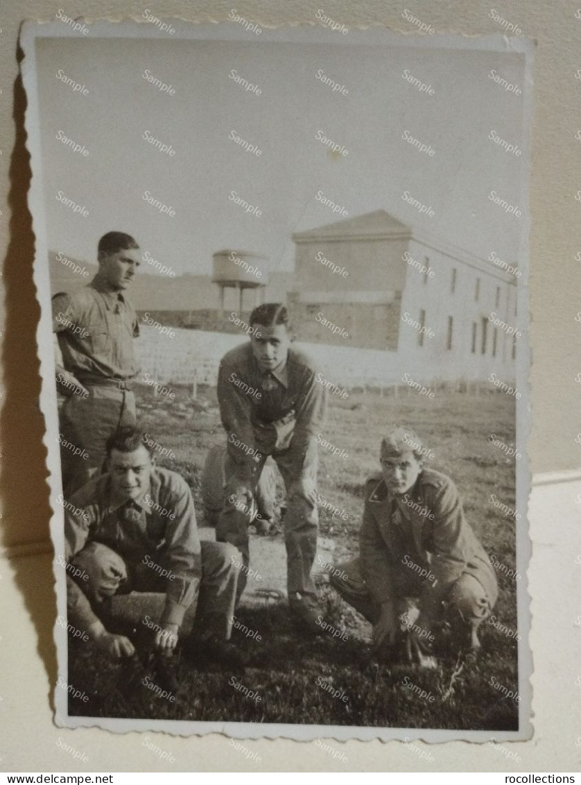 Italia Foto Militari. Pietro Caporilli, Scittore Storico E Giornalista Di Alatri). 80x57 Mm. - Guerre, Militaire