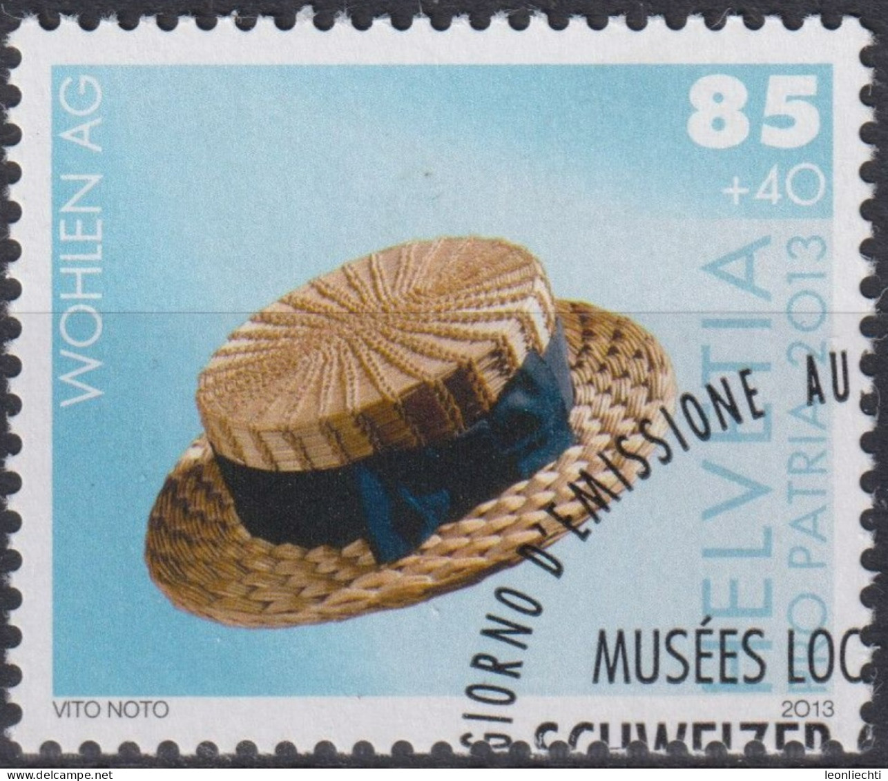 2013 Schweiz Pro Patria, Dorfmuseum Wohlen AG ⵙ Zum:CH B321, Mi:CH 2294, Yt:CH 2219, - Used Stamps