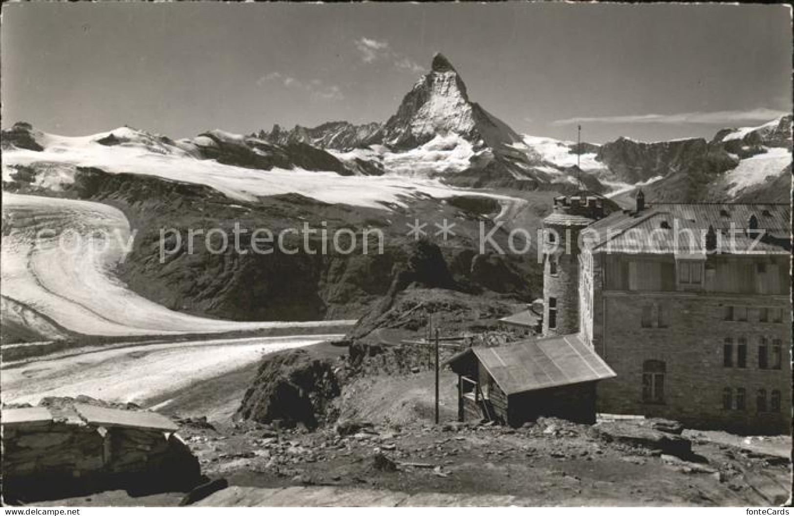 11762106 Zermatt VS Kulm-Hotel Gornergrat Matterhorn Theodul-Gornergletscher  - Andere & Zonder Classificatie