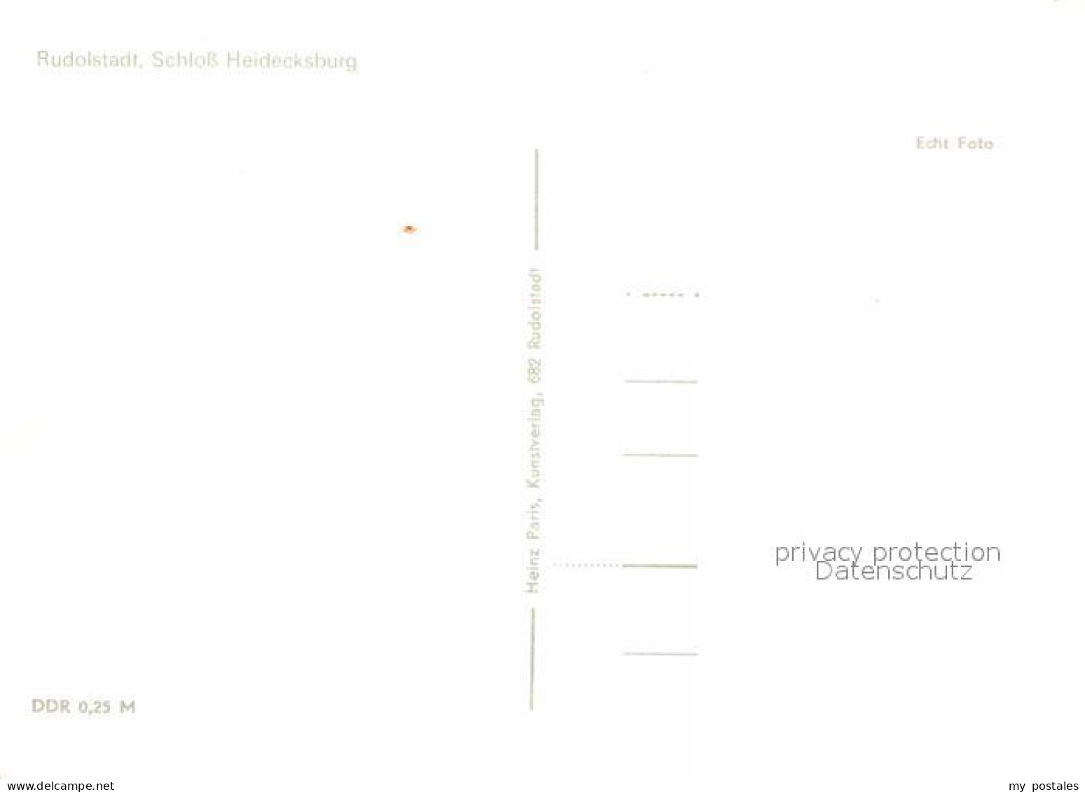 72704830 Rudolstadt Schloss Heidecksburg Rudolstadt - Rudolstadt