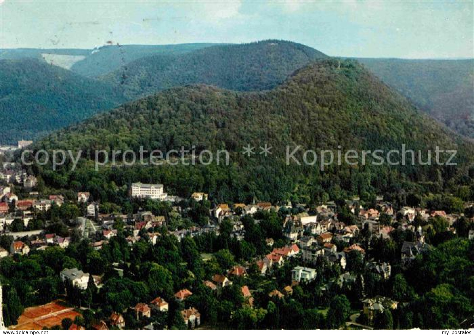 72701242 Harzburg Bad Luftaufnahme Sanatorium Burgberg Harzburg Bad - Bad Harzburg