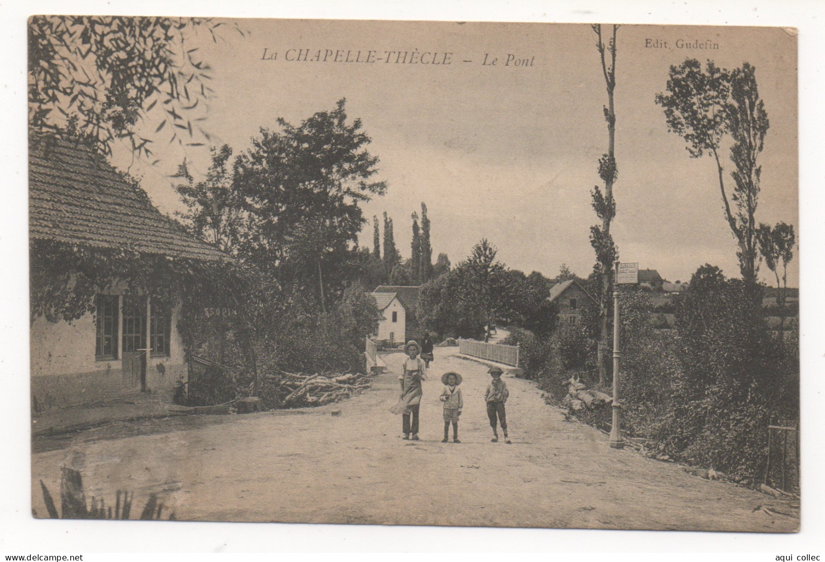 LA CHAPELLE-THÈCLE   71    LE PONT - Autres & Non Classés