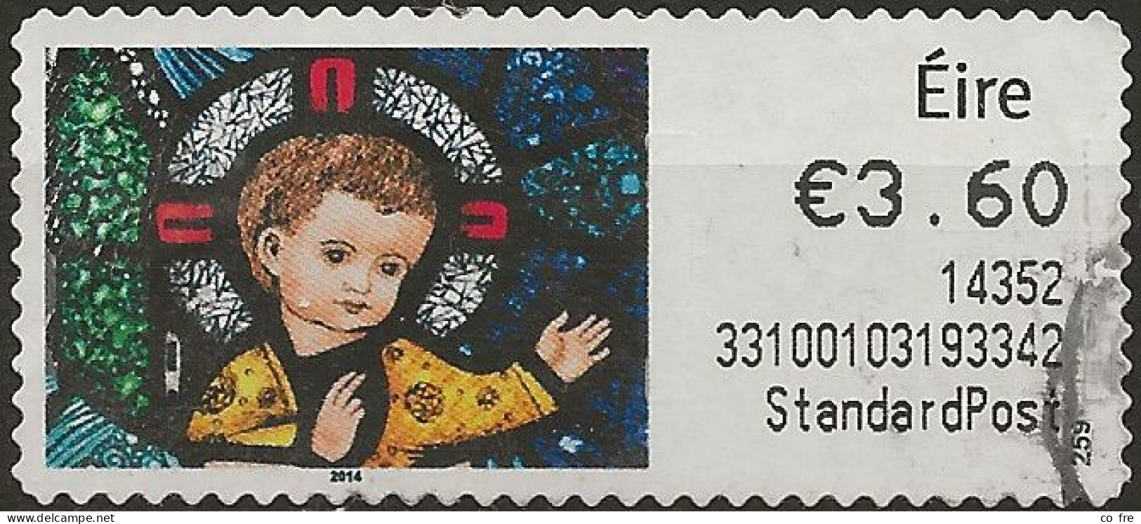 Irlande, Timbre De Distributeur N°61 (ref.2) Faciale: 3,60€ - Franking Labels