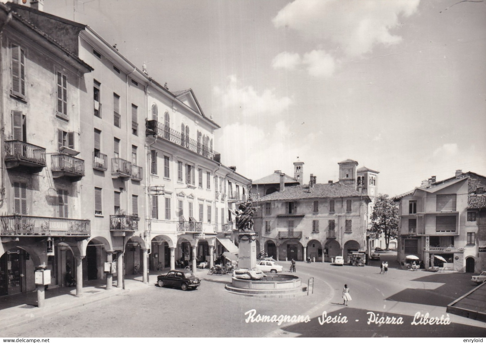 Romagnano Sesia Piazza Libertà - Andere & Zonder Classificatie