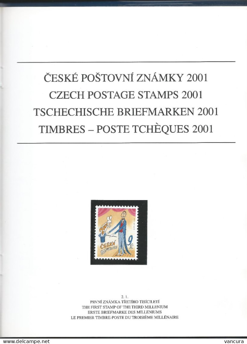 Czech Republic Year Book 2001 (with Blackprint) - Años Completos