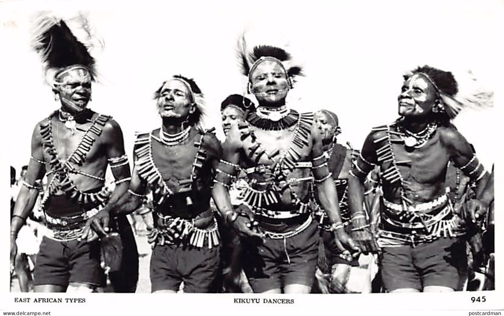 Kenya - East African Types - Kikuyu Dancers - Publ. S. Skulina - Pegas Studio - Africa In Pictures 945 - Kenya