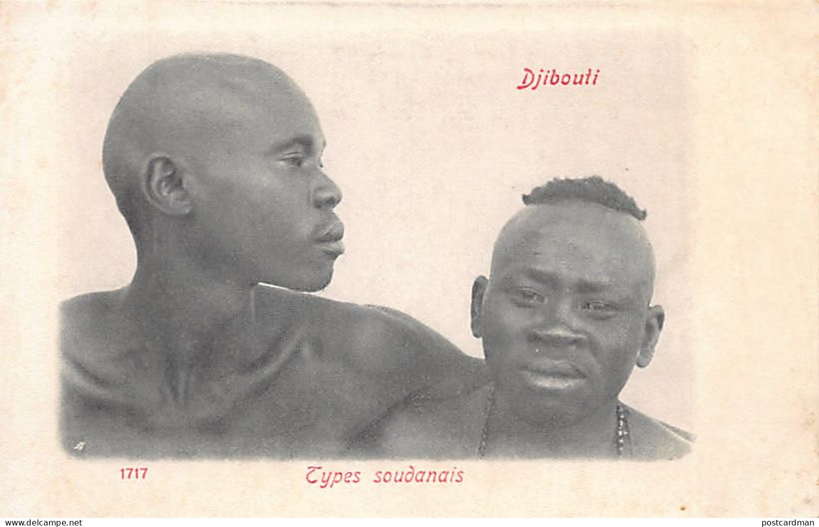 Djibouti - Types Soudanais - Ed. Inconnu 1717 - Djibouti