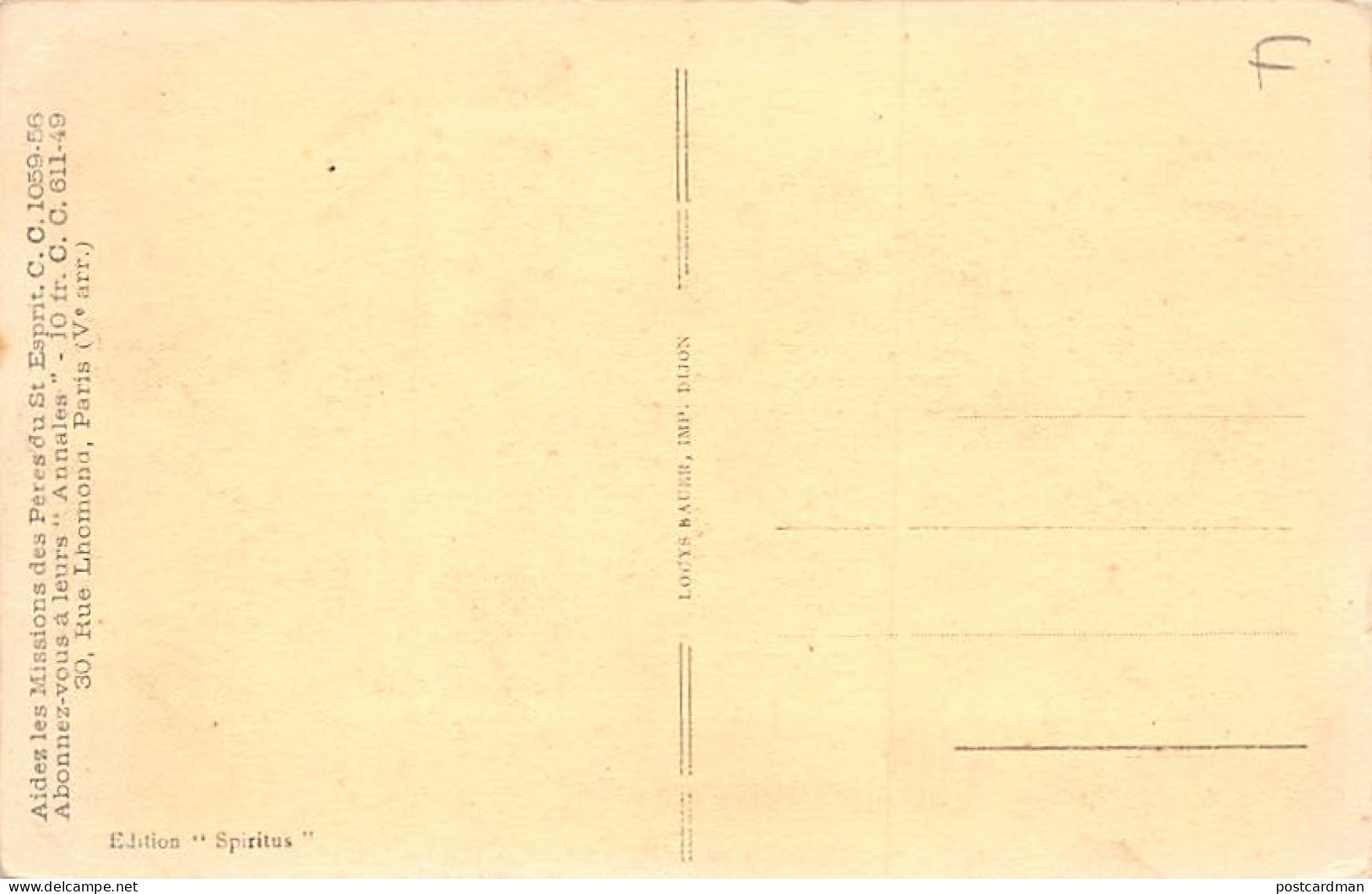 Congo Brazzaville - LOANGO - Monseigneur Friteau - Pères Et Prêtres Indigènes - Ed. Spiritus  - Autres & Non Classés