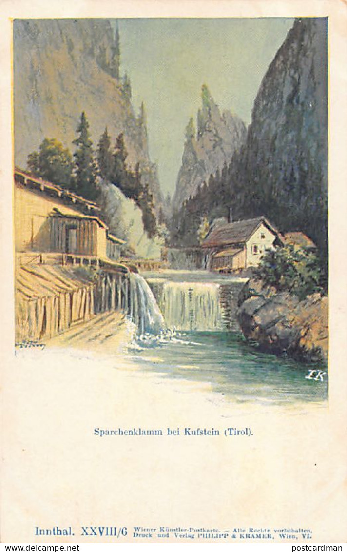 Österreich - Kufstein (T) Sparchenjlamm - Illustration  - Kufstein