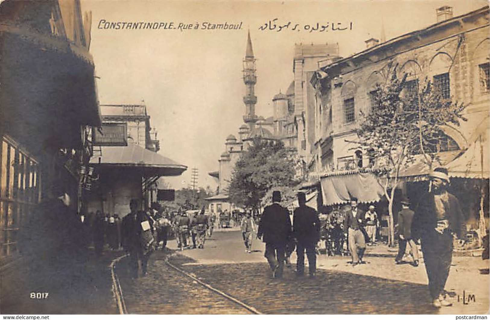 Turkey - CONSTANTINOPLE - Street In Stamboul - REAL PHOTO - Publ. I.L.M. 8017 - Turkije