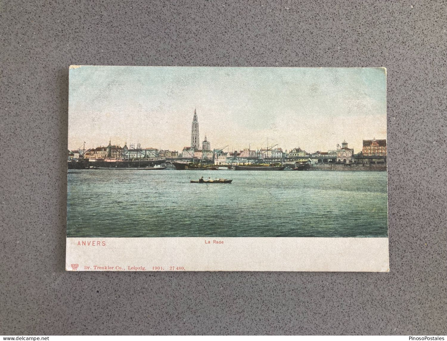 Anvers La Rade Carte Postale Postcard - Antwerpen