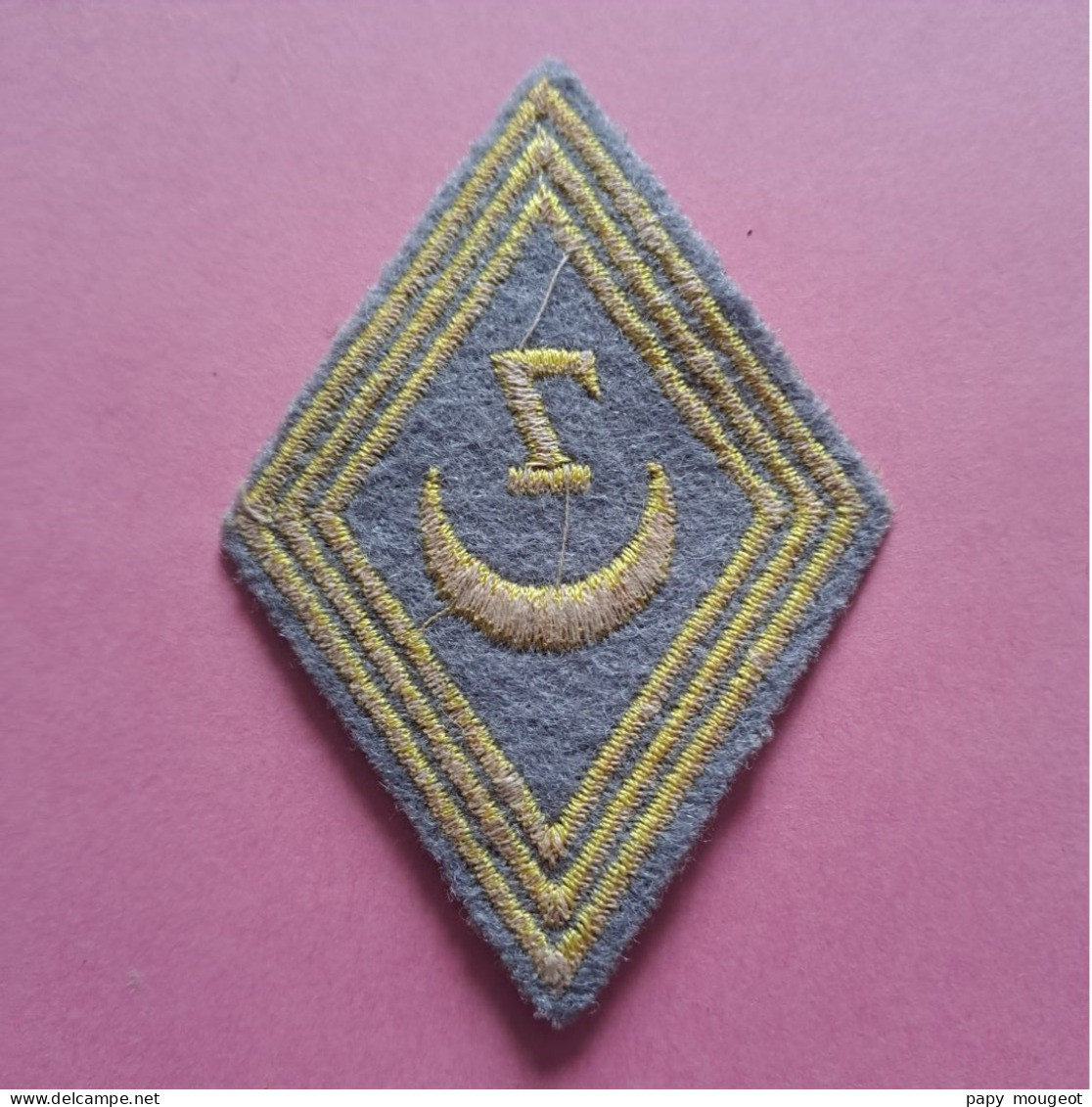 7ème Régiment De Tirailleurs Tunisiens - Ecusson De Bras M45 - Patches