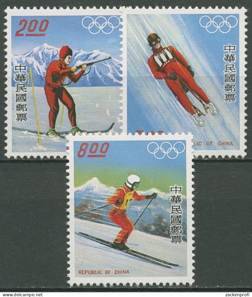 Taiwan 1976 Olympische Winterspiele In Innsbruck 1121/23 Postfrisch - Ungebraucht