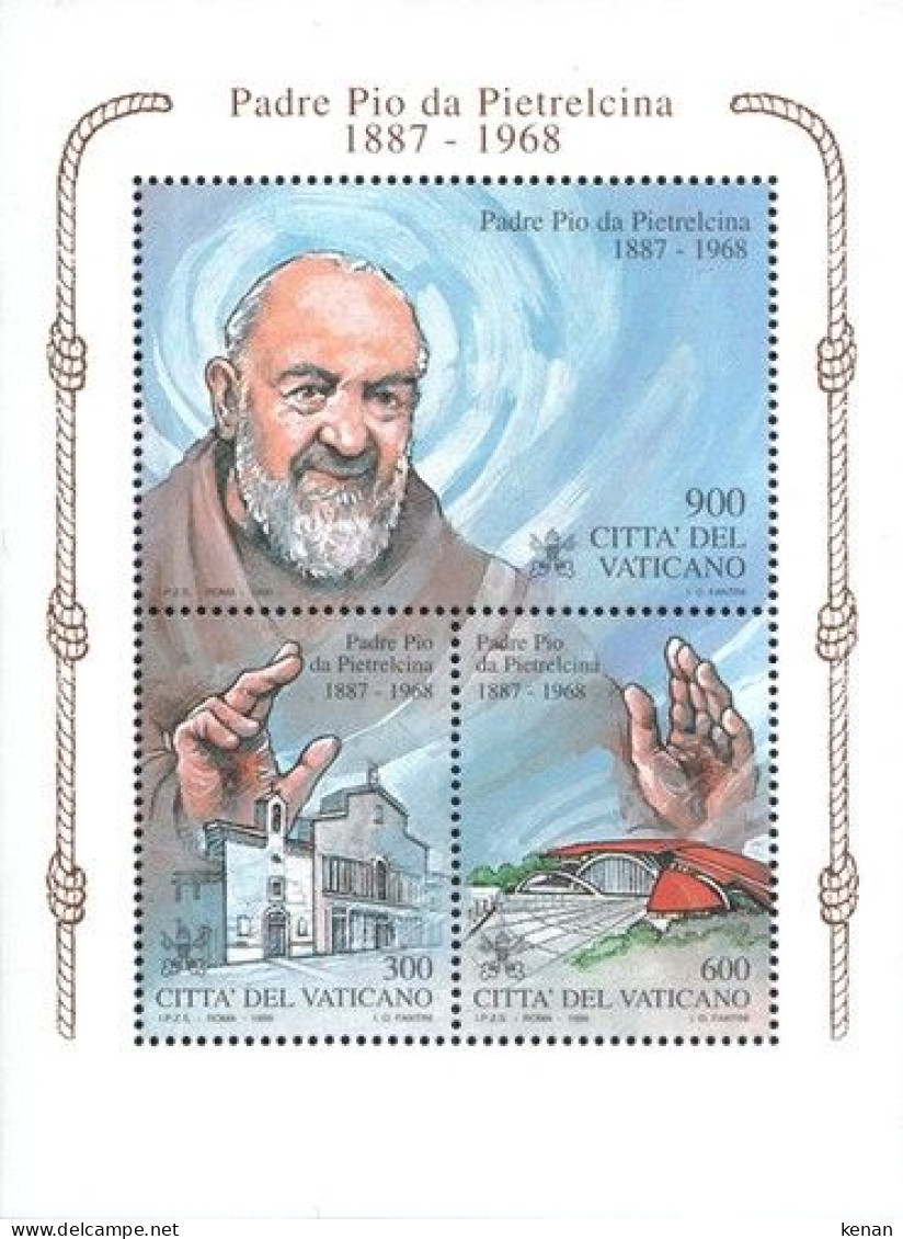 Vatican, 1999, Mi: Block 19 (MNH) - Neufs