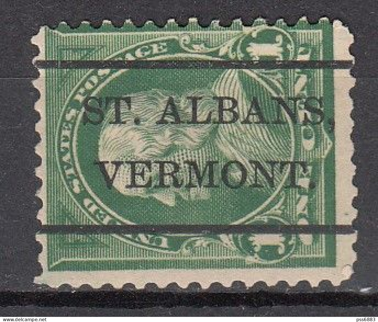 USA LOCAL Precancel/Vorausentwertung/Preo From VERMONT - Saint Albans - Type L-1 TS - Kisten Für Briefmarken