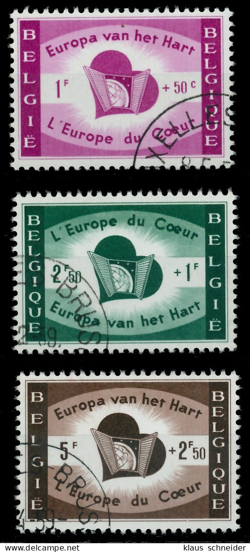 BELGIEN 1959 Nr 1143-1145 Gestempelt X06AA12 - Used Stamps