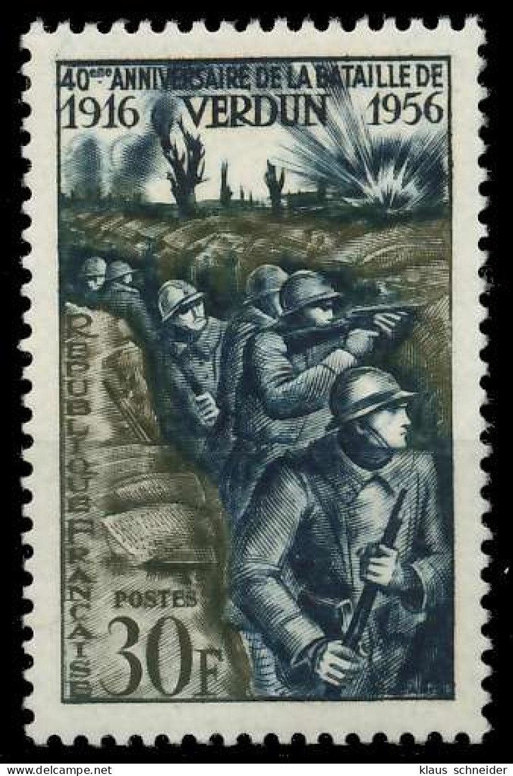 FRANKREICH 1956 Nr 1081 Postfrisch SF78276 - Unused Stamps