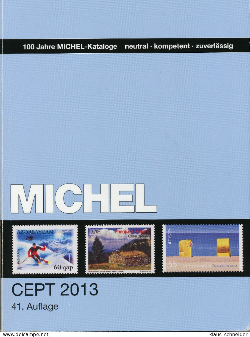 MICHEL CEPT KATALOG 2013 GEBRAUCHT X416AD6 - Andere & Zonder Classificatie