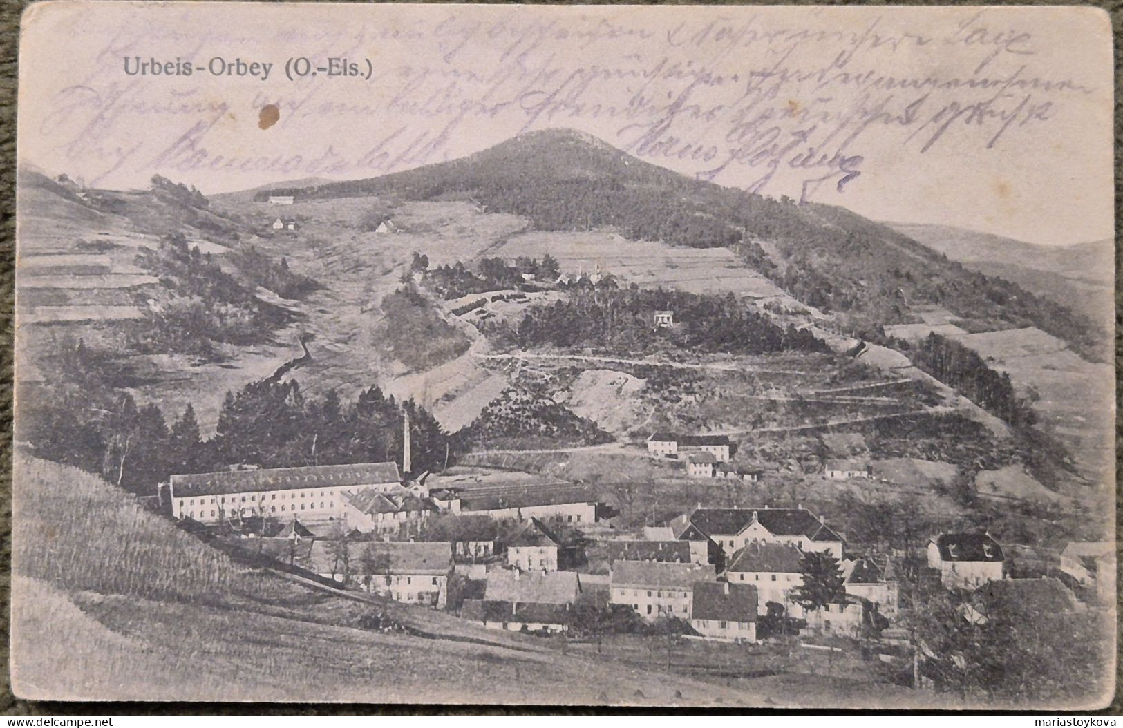 1914.Orbey (deutsch Urbeis, Elsässisch Urwes. - Elsass