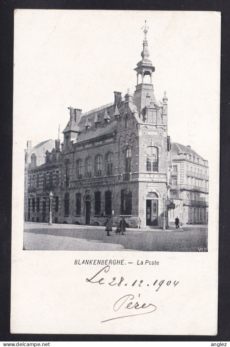 Belgium - Blankenberghe / Blankenberge - La Poste / Post Office Unposted 1904 - Blankenberge