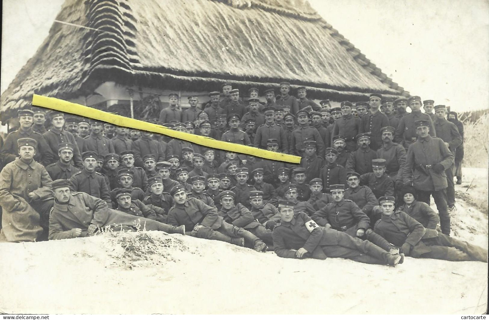 08 0524 CHAUMONT PORCIEN   SOLDATS ALLEMANDS 1918 - Sonstige & Ohne Zuordnung