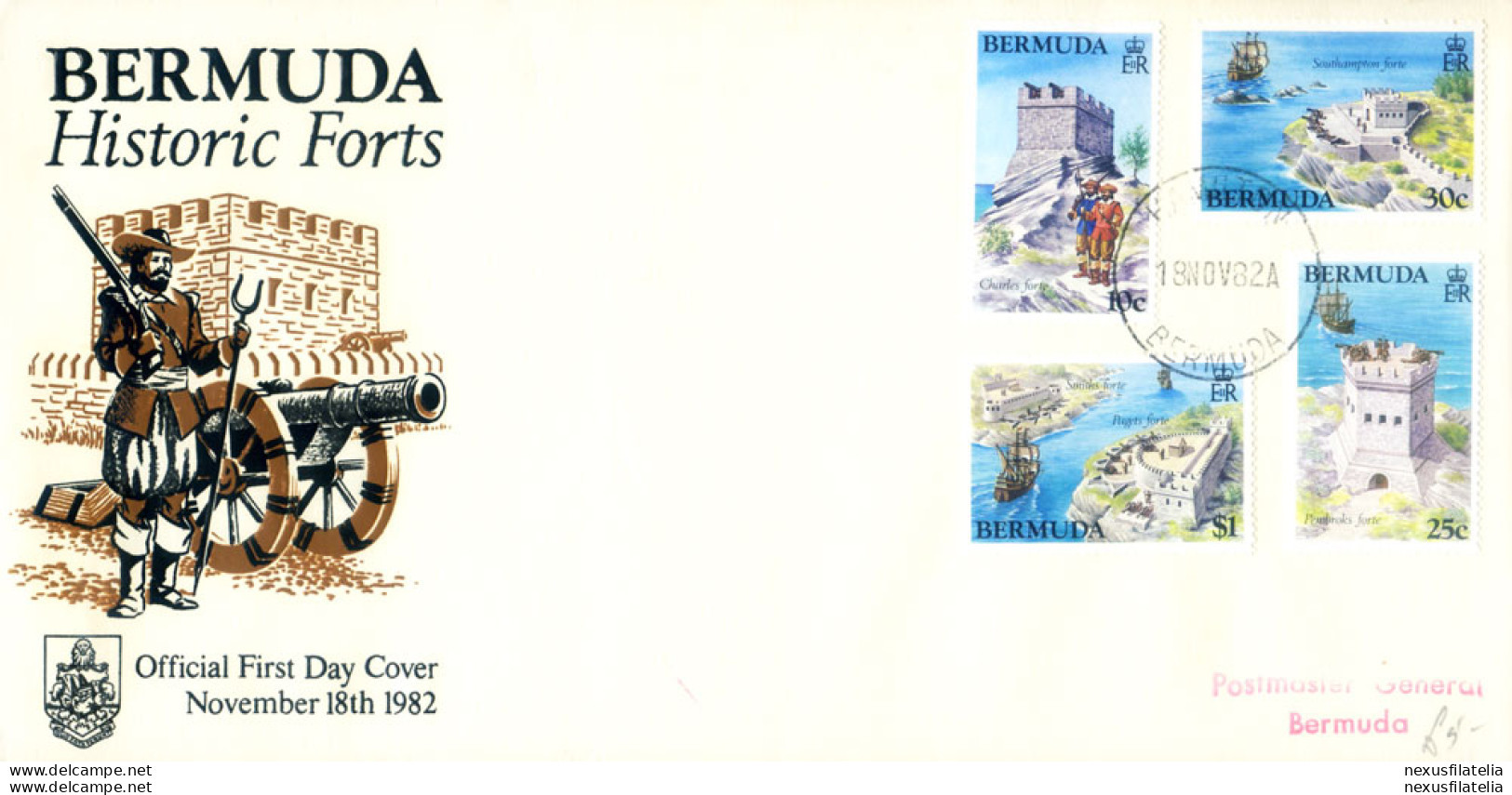 Annata Completa FDC 1982. - Bermudes