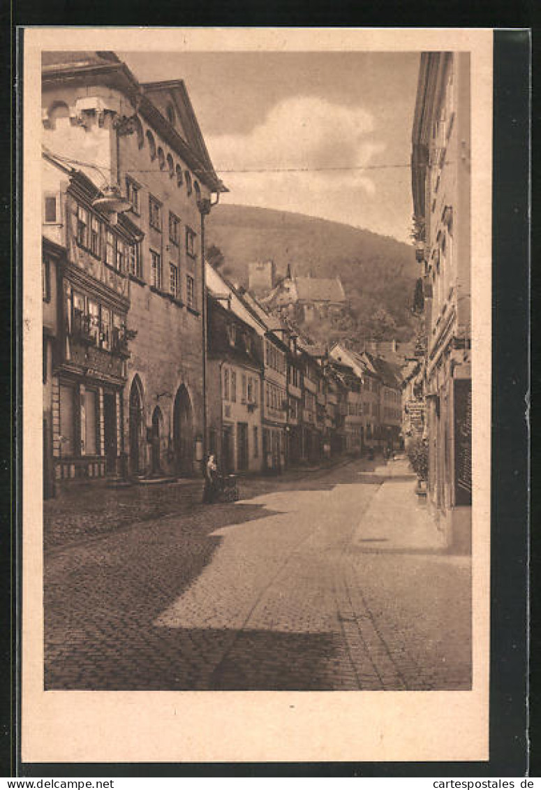 AK Miltenberg, Strassenpartie Am Rathaus  - Miltenberg A. Main