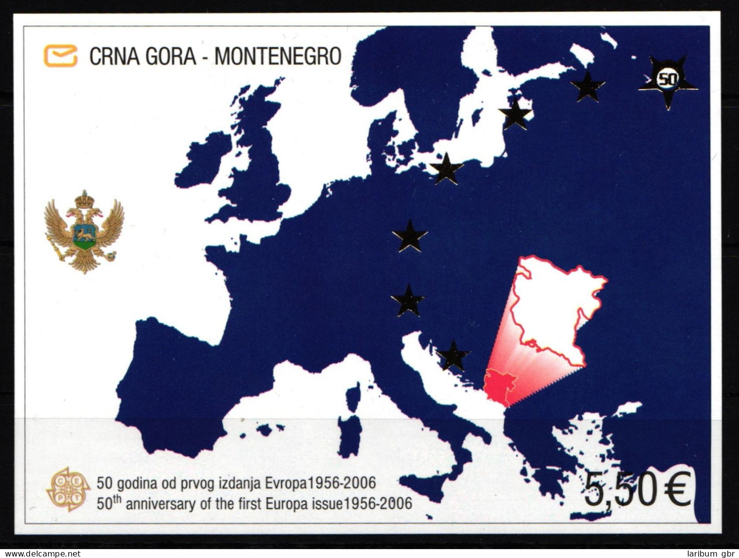 Montenegro Block 3 Postfrisch Cept #JG847 - Montenegro