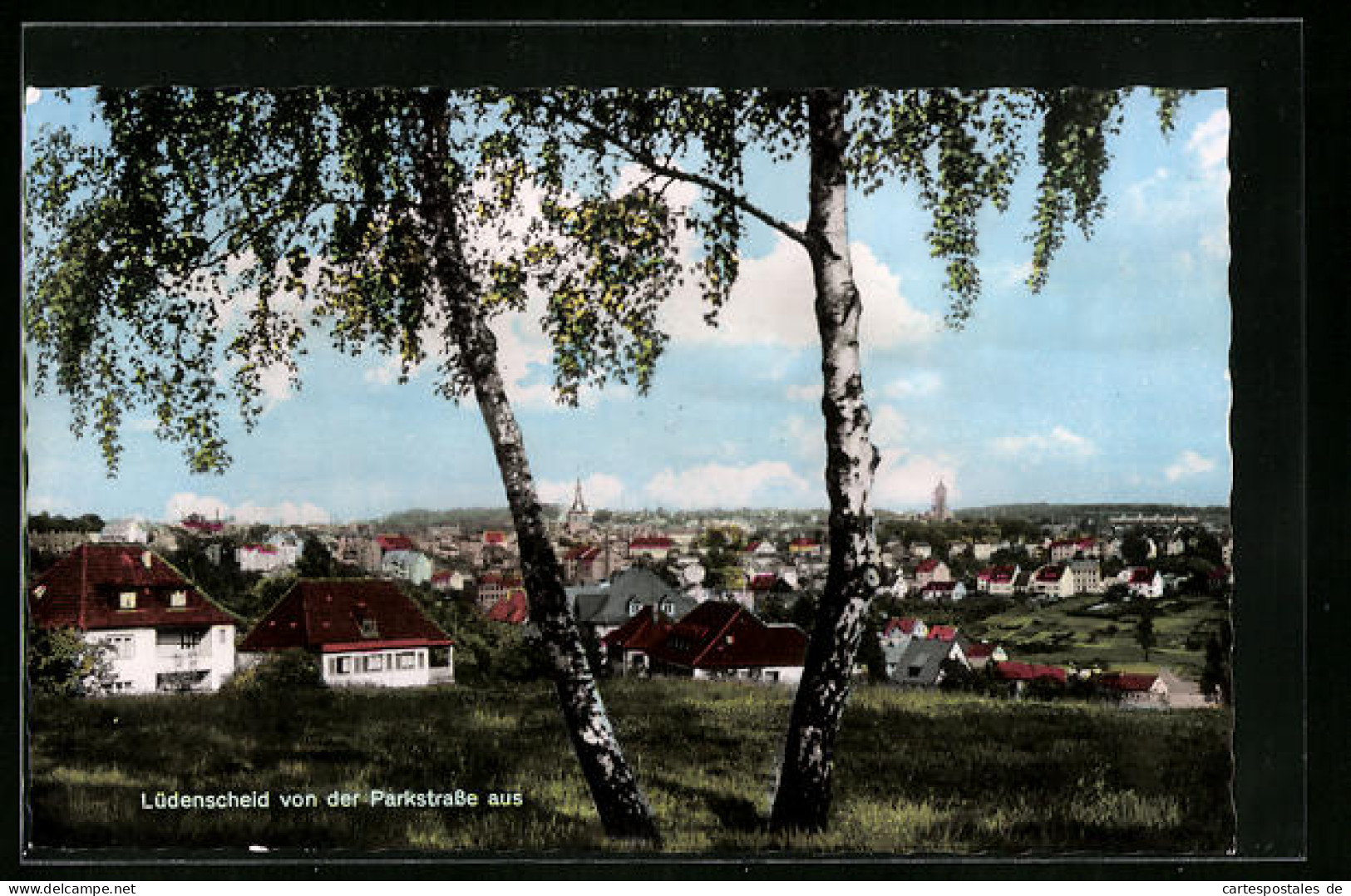 AK Lüdenscheid, Blick Von Der Parkstrasse  - Lüdenscheid