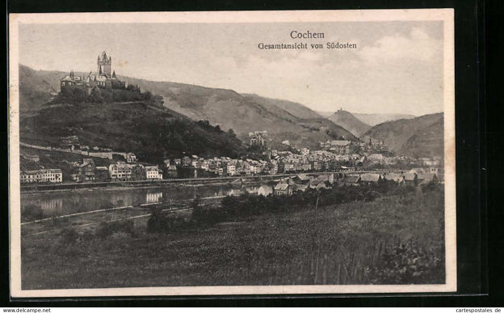 AK Cochem, Gesamtansicht Von Südosten  - Cochem