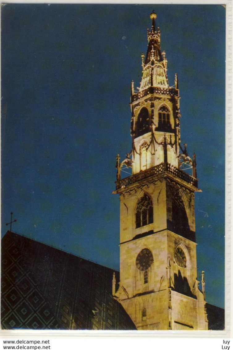 BOLZANO IL CAMPANILE DEL DUOMO   BOZEN DER KIRCHTURM, Viaggiata - Bolzano (Bozen)