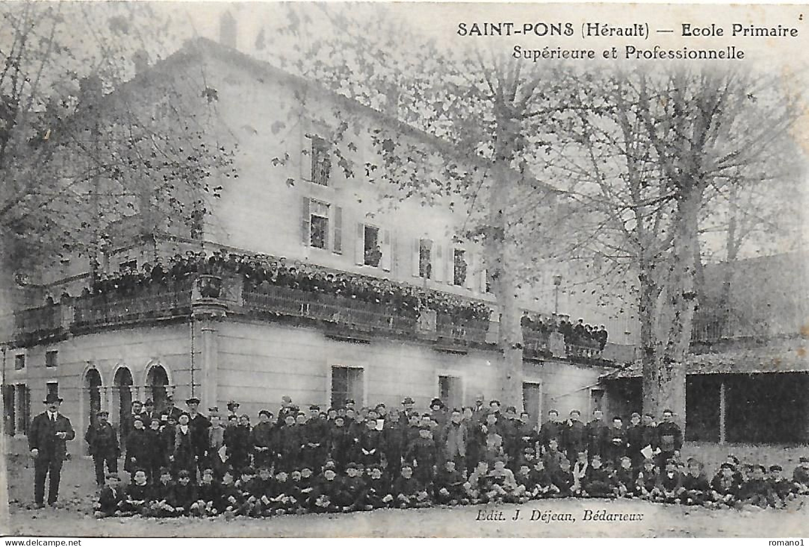 34)    SAINT PONS  - Ecole Primaire Supérieure Et Professionnelle - Saint-Pons-de-Thomières