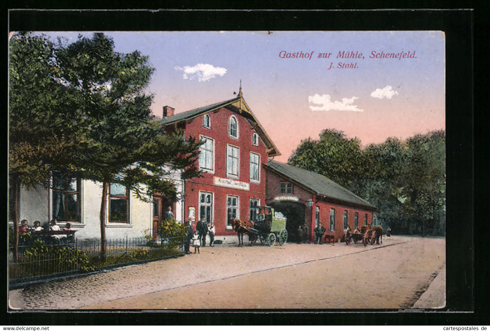 AK Schenefeld, Gasthof Zur Mühle Von J. Stahl  - Sonstige & Ohne Zuordnung