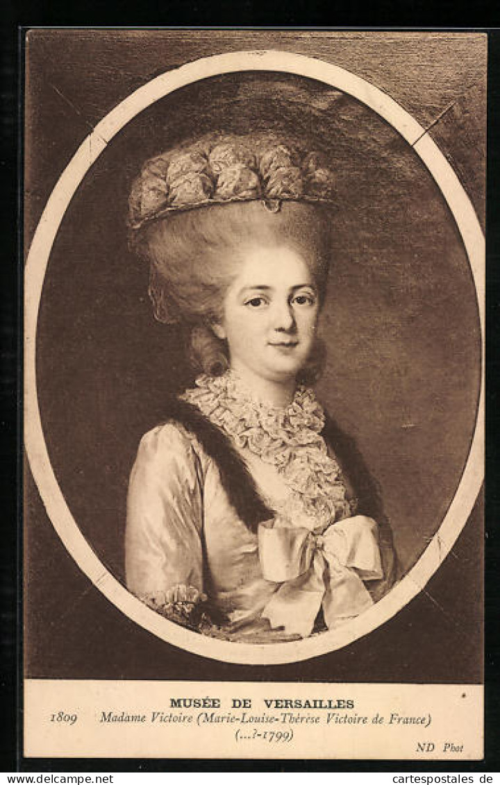 CPA Marie-Louise-Thérèse Victoire De France  - Familles Royales