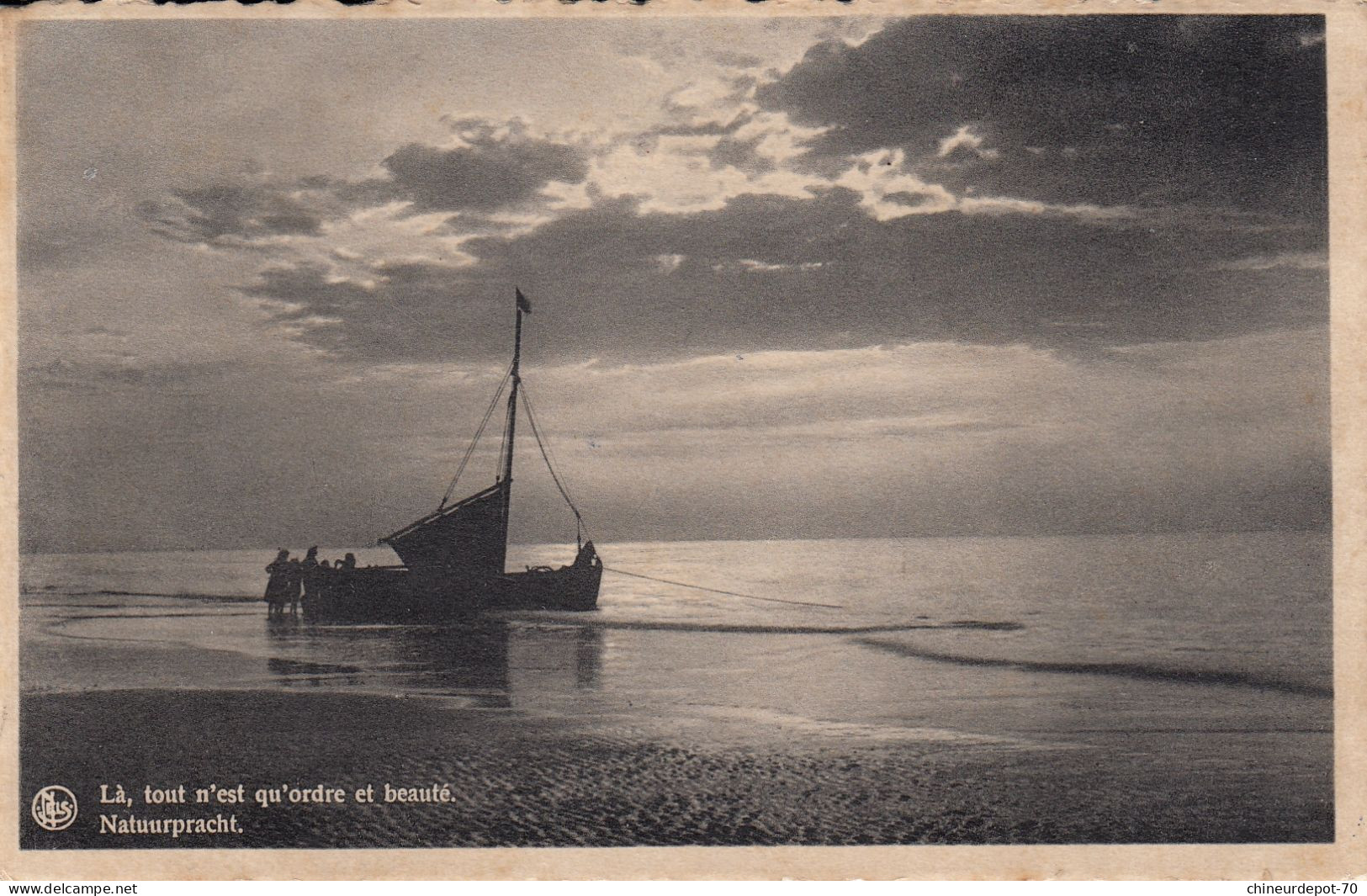 LITORAL BELGE  BARQUE DE PECHE - Other & Unclassified