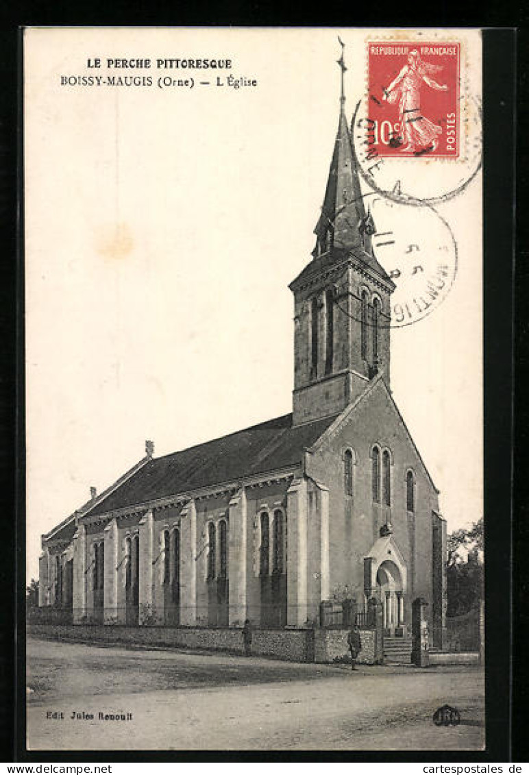 CPA Boissy-Maugis, L`Eglise  - Other & Unclassified