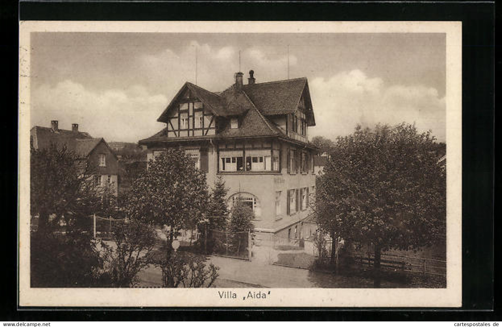 AK Bad Elster, Blick Zum Kurheim Aida  - Bad Elster