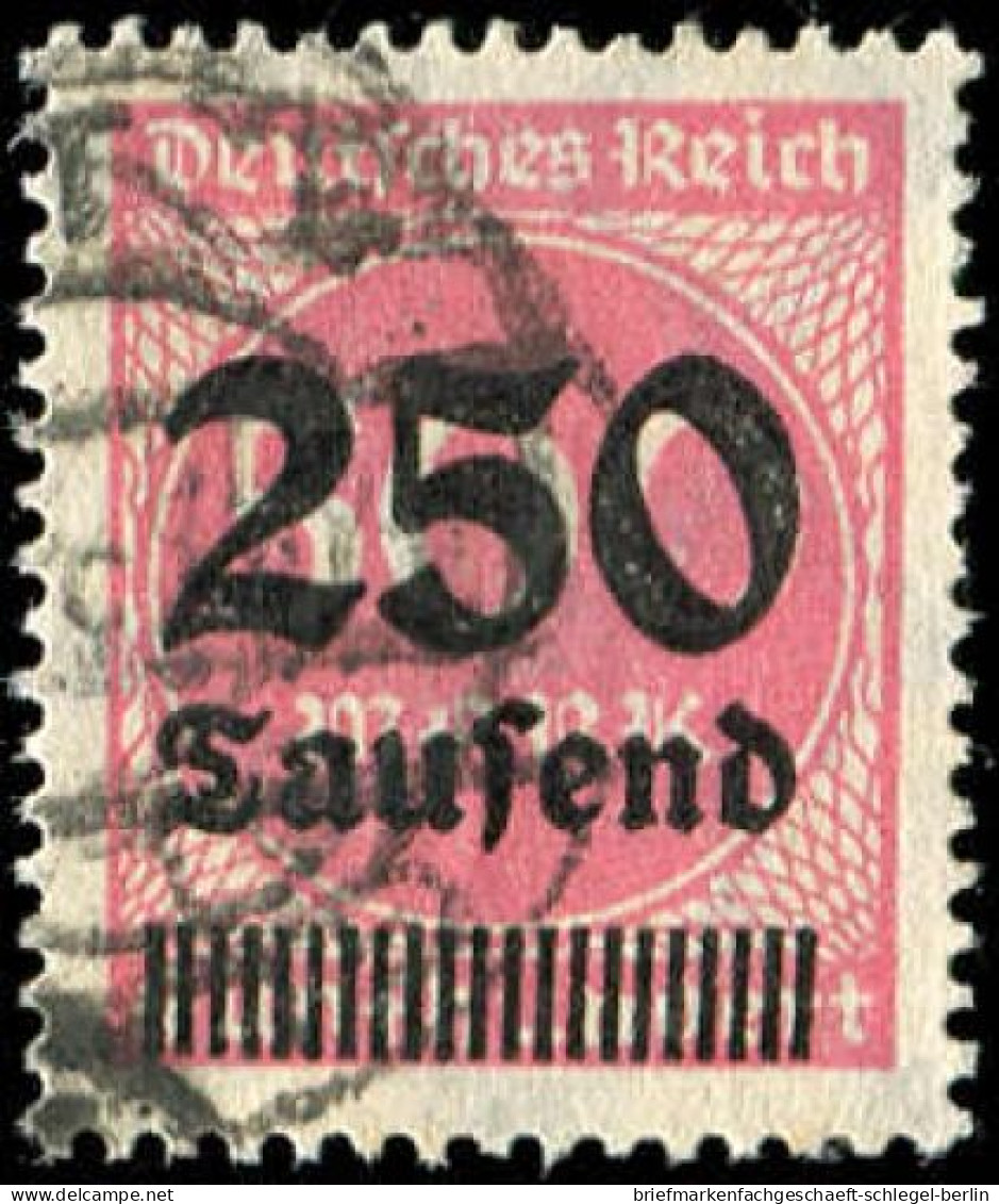 Deutsches Reich, 1923, 295 Z, Gestempelt - Andere & Zonder Classificatie