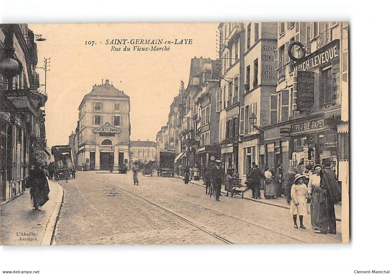 SAINT GERMAIN EN LAYE - Rue Du Vieux Marché - Très Bon état - St. Germain En Laye