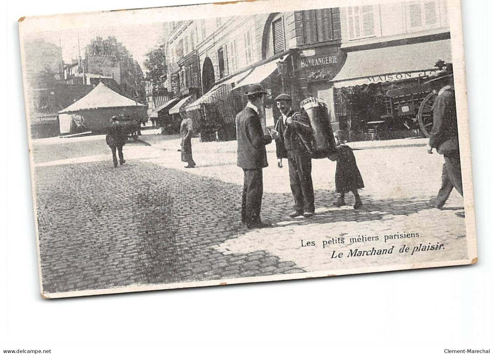 PARIS - Les Petits Métiers Parisiens - Le Marchand De Plaisir - état - Artisanry In Paris