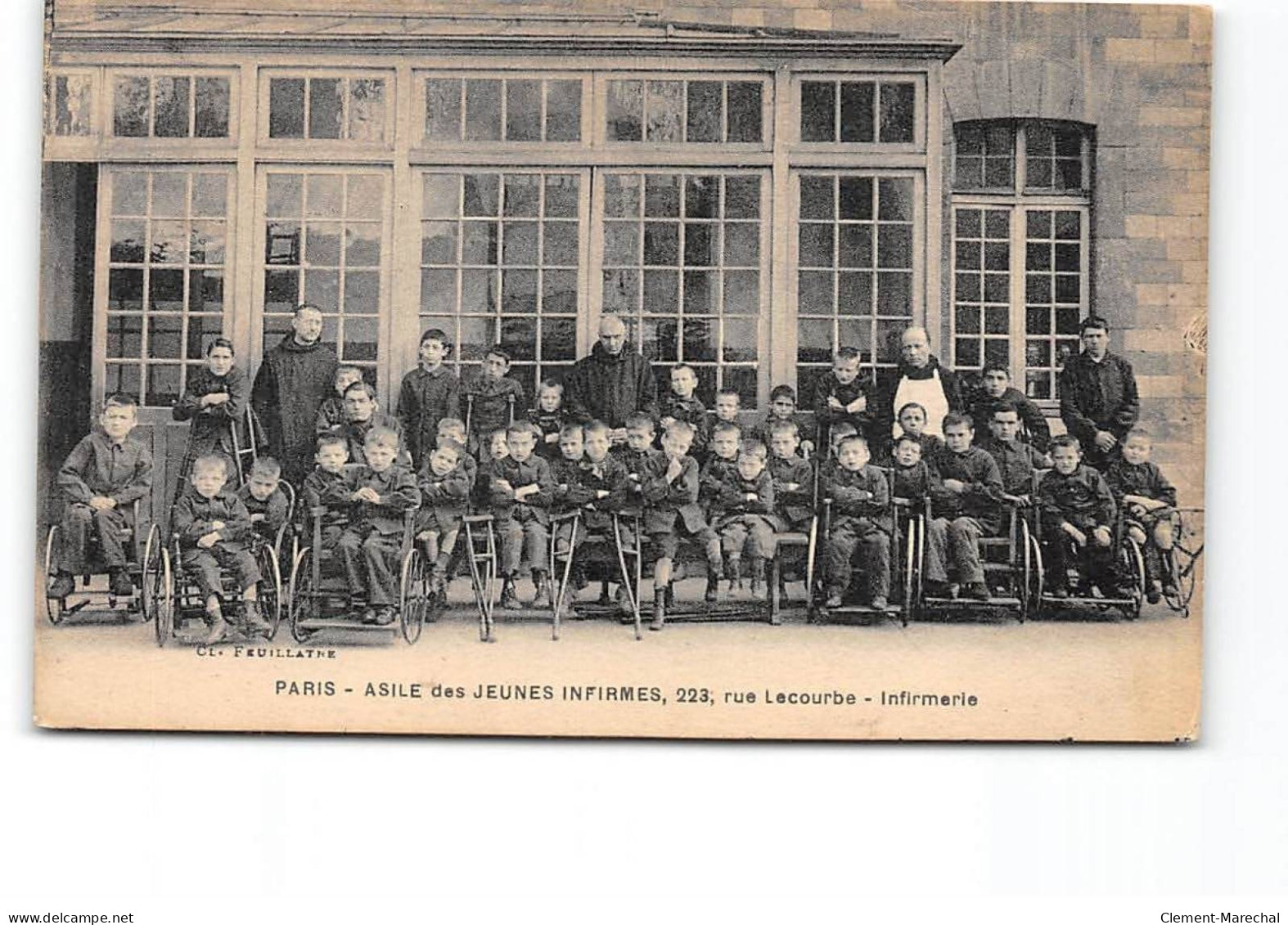 PARIS - Asile Des Jeunes Infirmes - Infirmerie - Rue Lecourbe - Très Bon état - Health, Hospitals