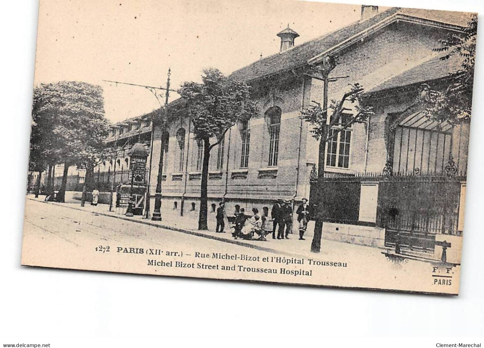 PARIS - Rue Michel Bizot Et L'Hôpital Trousseau - Très Bon état - Santé, Hôpitaux