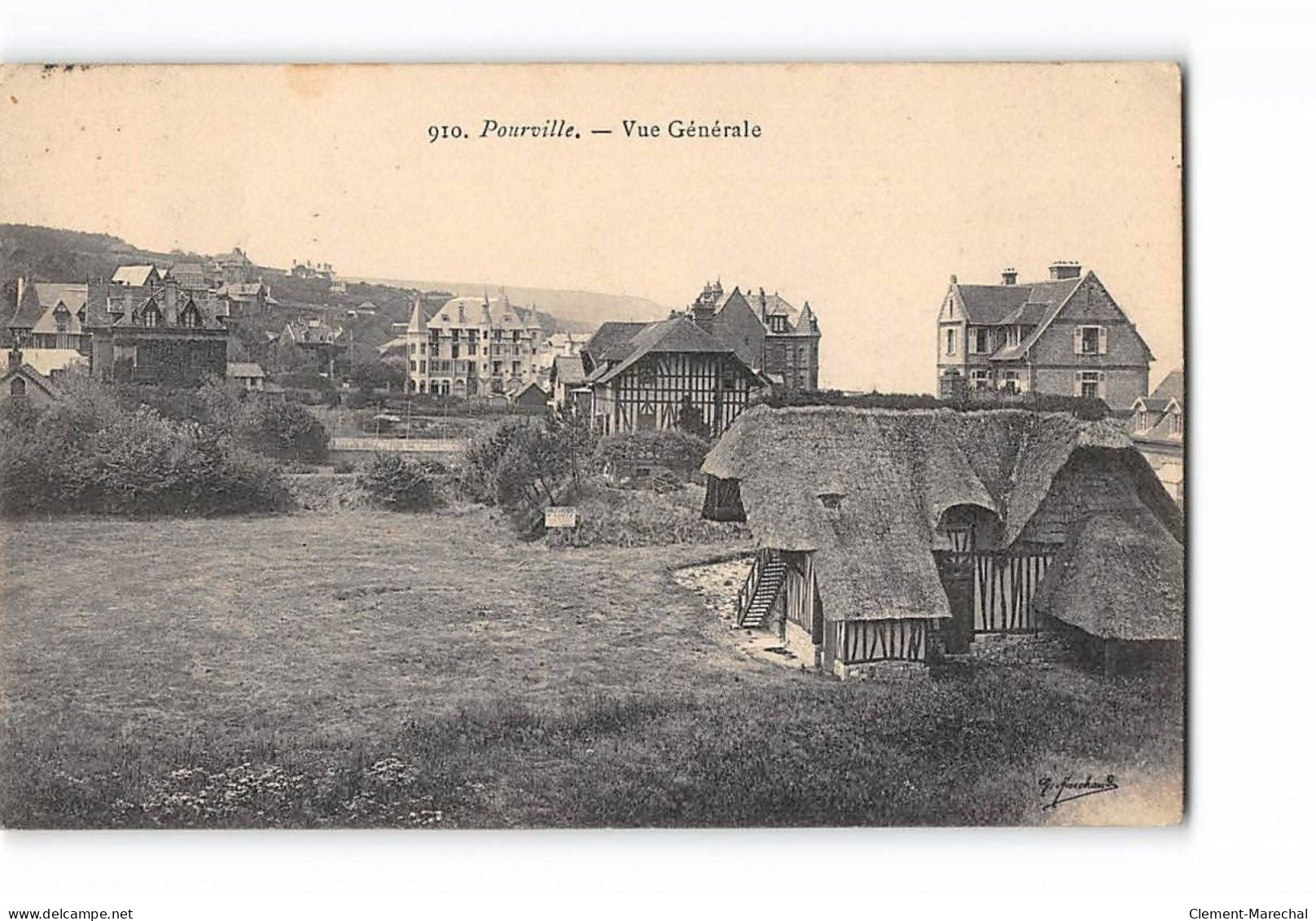 POURVILLE - Vue Générale - Très Bon état - Sonstige & Ohne Zuordnung