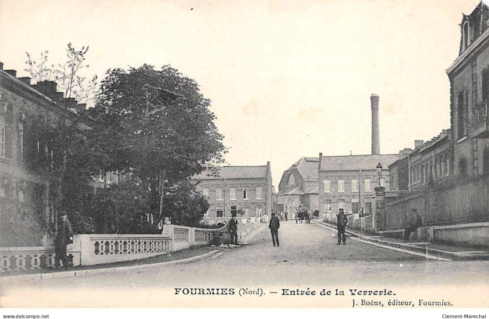 FOURMIES - Entrée De La Verrerie - Très Bon état - Fourmies