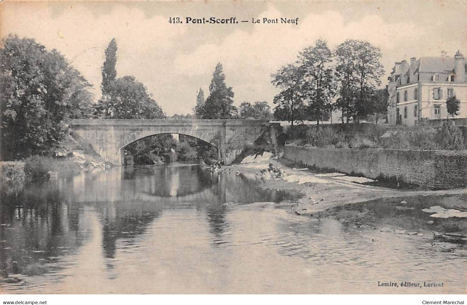 PONT SCORFF - Le Pont Neuf - Très Bon état - Pont Scorff