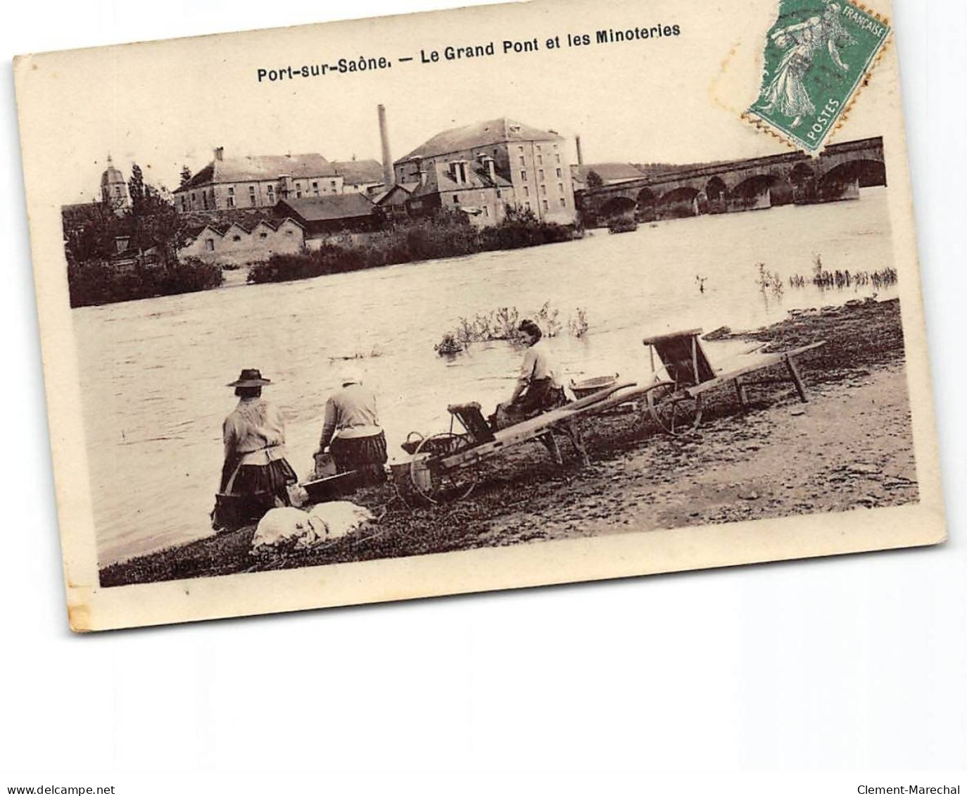 PORT SUR SAONE - Le Grand Pont Et Les Minoteries - Très Bon état - Port-sur-Saône