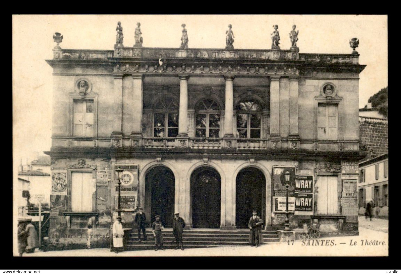 17 - SAINTES - LE THEATRE - Saintes