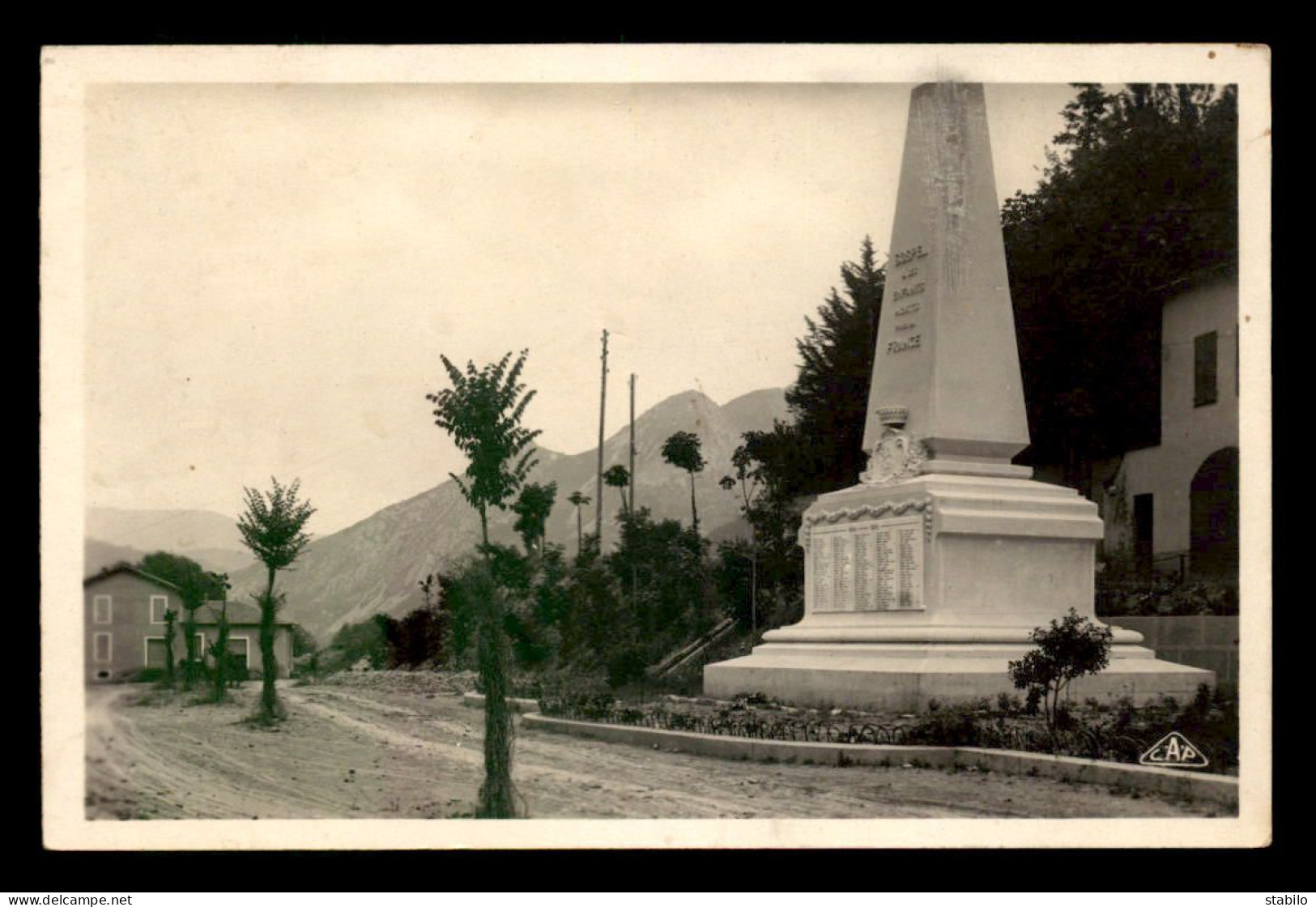 06 - SOSPEL - MONUMENT AUX MORTS - Sospel