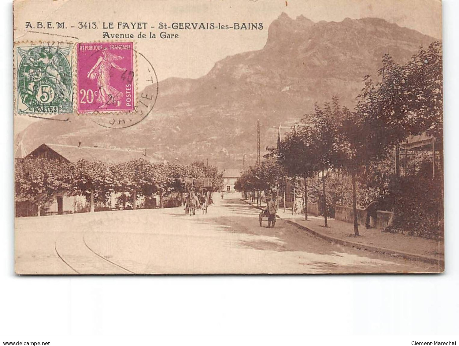 LE FAYET - SAINT GERVAIS LES BAINS - Avenue De La Gare - état - Saint-Gervais-les-Bains